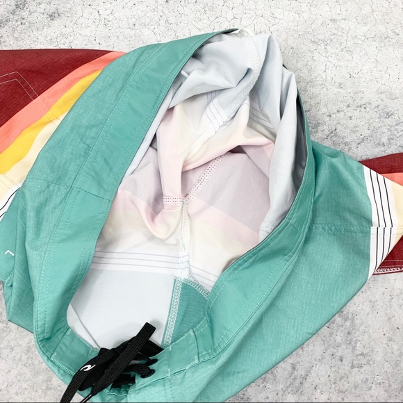 Rip Curl Mens Stripe Swim Trunks - Picture 5 of 7